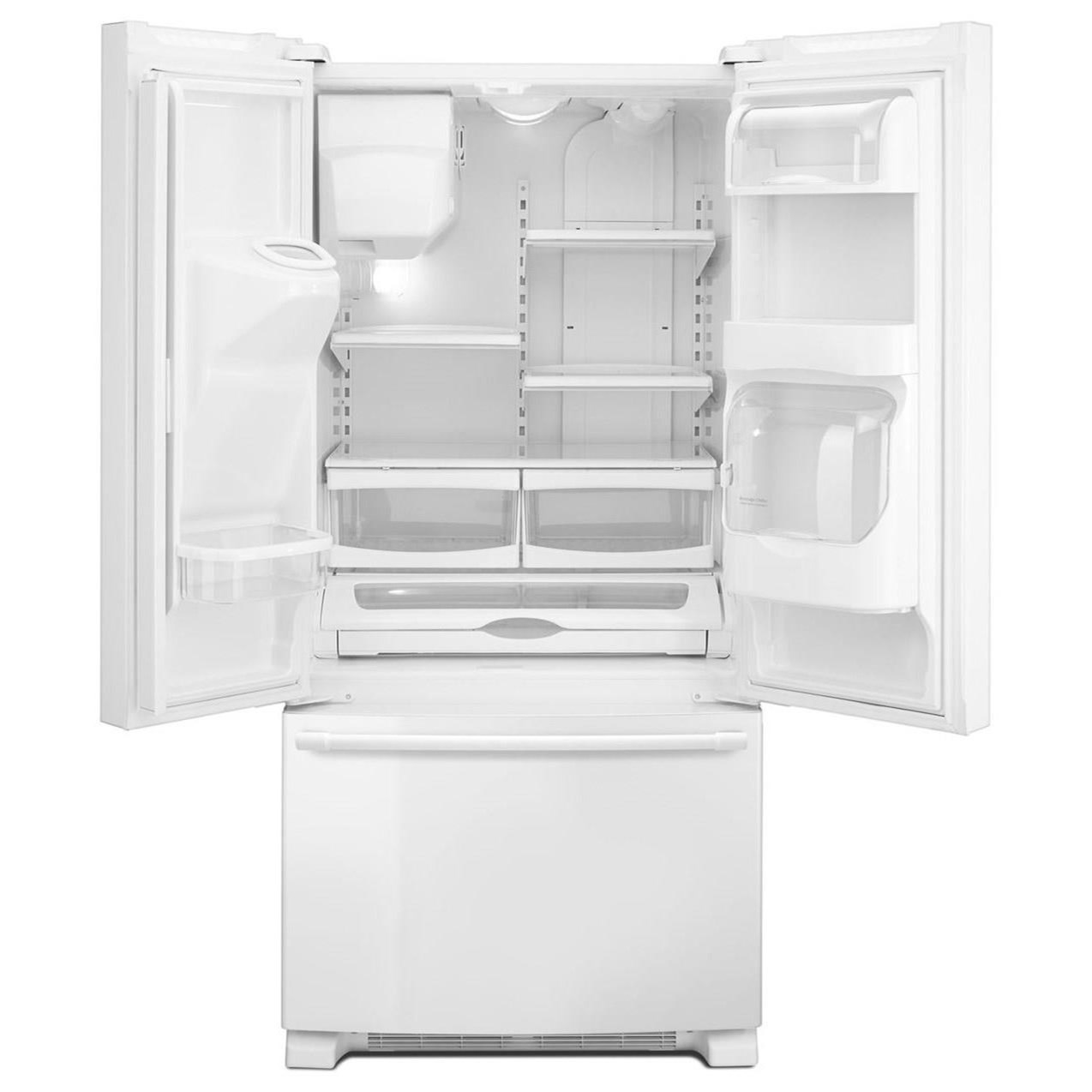 Maytag 33 Inch Wide French Door Refrigerator with Beverage Chiller
